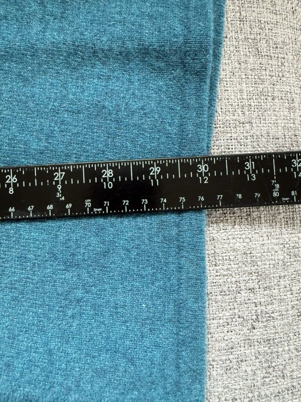 Charter Club Luxury 100% Cashmere Open Front Cardigan Size XL Teal Classic - Picture 9 of 9